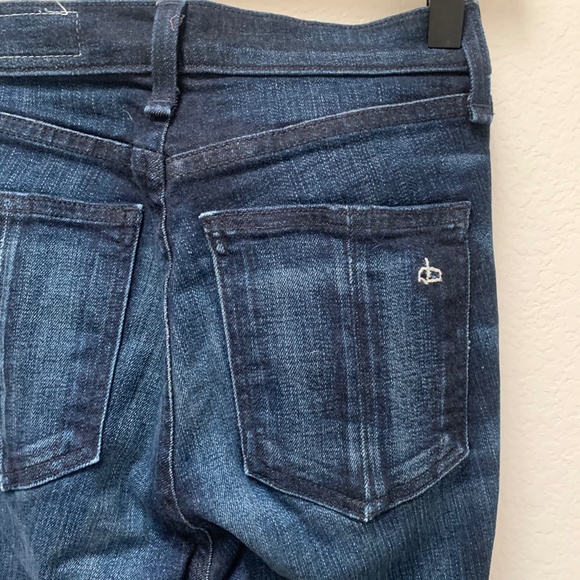 Rag & Bone Skinny Zipper Ankle Jean - Picture 5 of 8